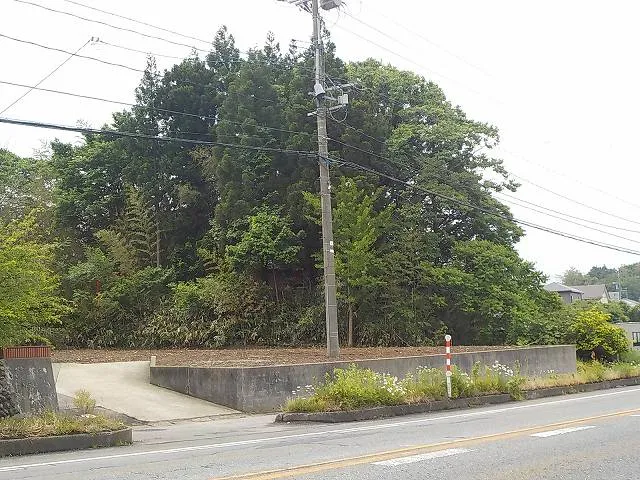道路に面した木造2階建て(52坪)の解体後